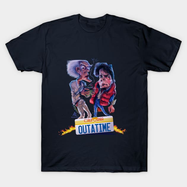 Back to the Future T-Shirt by AnthonyGeoffroy